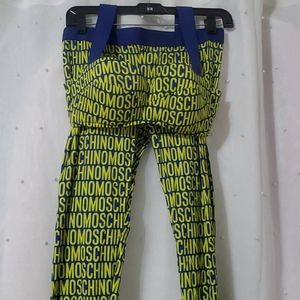 Moschino underwear leggings set